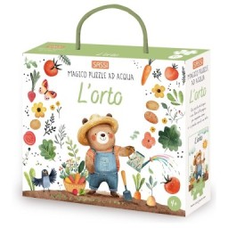 Magico puzzle ad acqua. L'orto
