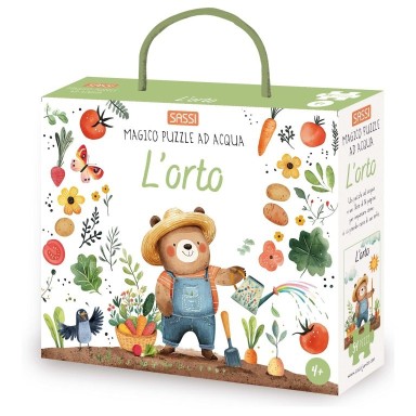 Magico puzzle ad acqua. L'orto
