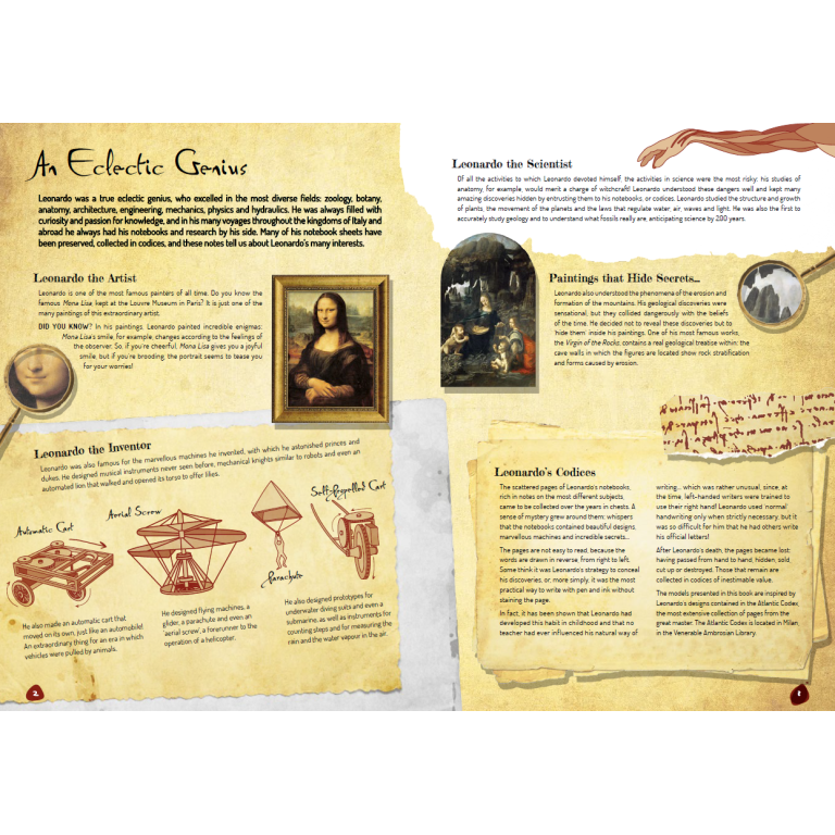 Machines of Leonardo Da Vinci. The Catapult and the Crossbow