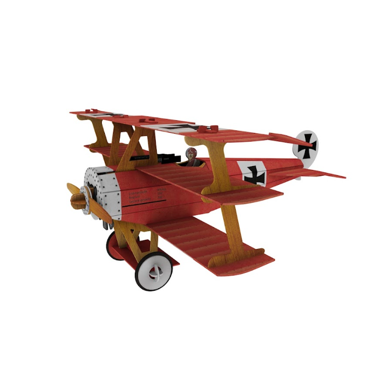 Travel, Learn and Explore. Build an Airplane 3D