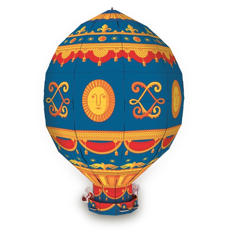 The Montgolfier Brothers. 1783 Hot Air Balloon