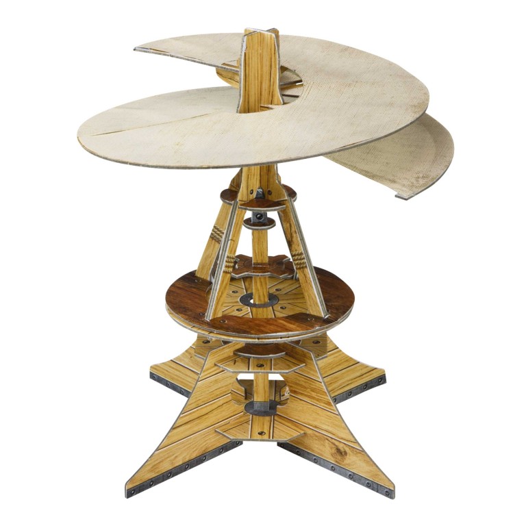 The Inventions of Leonardo da Vinci. The Flying Machines