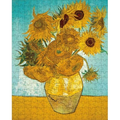 Art Treasures. Vincent Van Gogh. Vase with Twelve Sunflowers