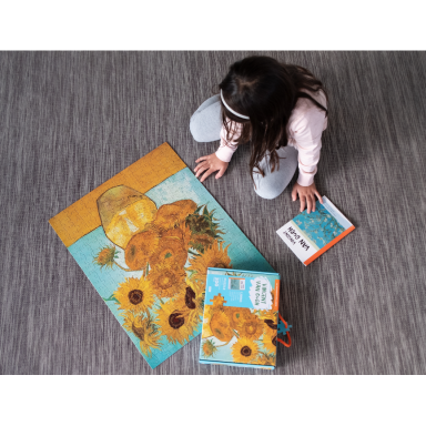 Art Treasures. Vincent Van Gogh. Vase with Twelve Sunflowers