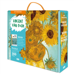 Art Treasures. Vincent Van Gogh. Vase with Twelve Sunflowers