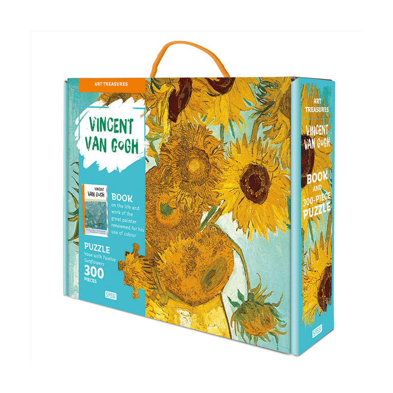Art Treasures. Vincent Van Gogh. Vase with Twelve Sunflowers