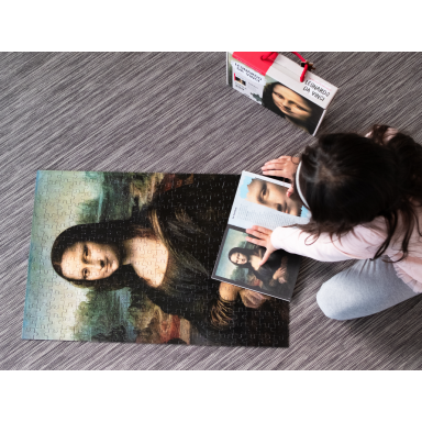 Art Treasures. Leonardo Da Vinci. The Gioconda