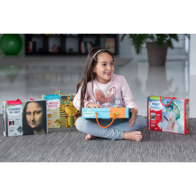 Art Treasures. Leonardo Da Vinci. The Gioconda