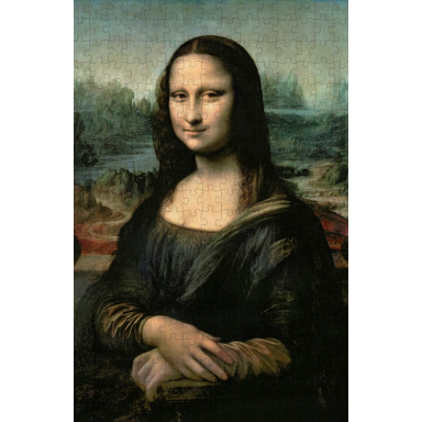 Art Treasures. Leonardo Da Vinci. The Gioconda