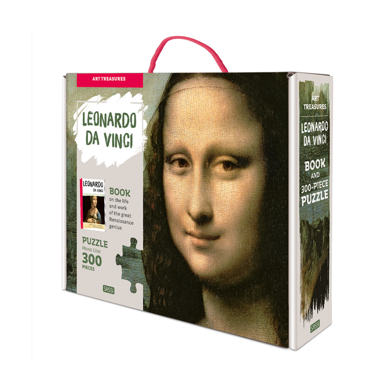 Art Treasures. Leonardo Da Vinci. The Gioconda