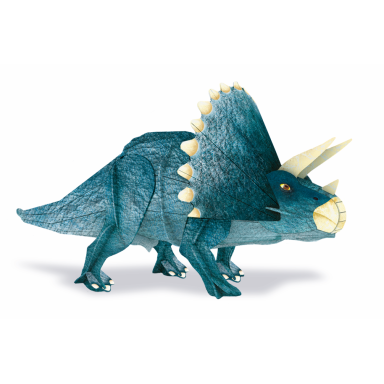 The Age of the Dinosaurs. 3D Triceratops