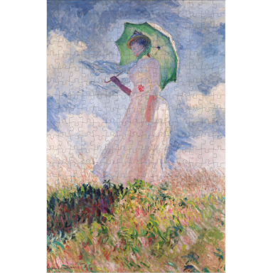 Art Treasures. Monet and the Impressionists. Woman with a Parasol, Turned to the Left