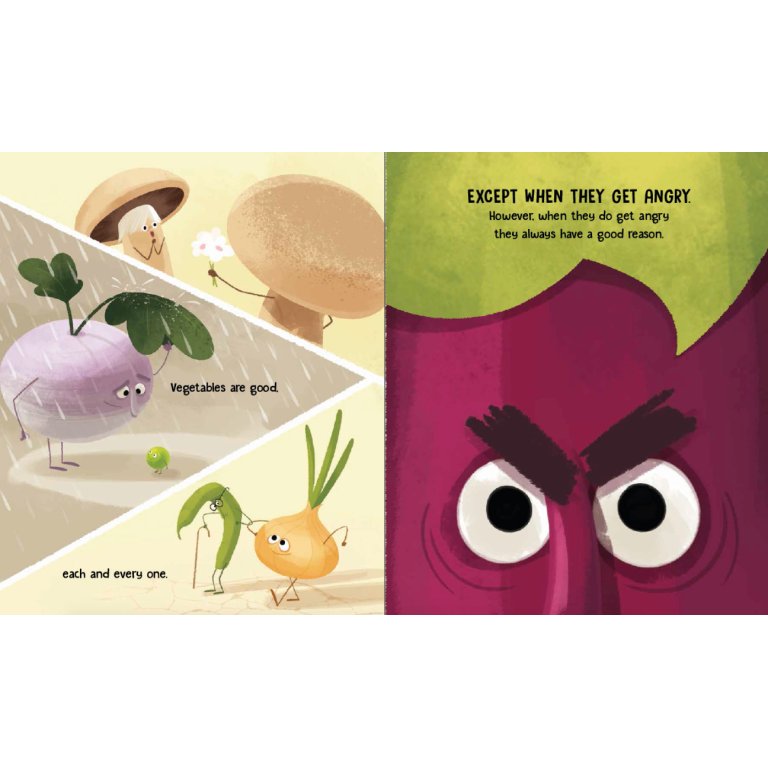 Angry Vegetables. The Factory of Useless Things