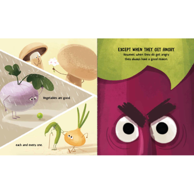 Angry Vegetables. The Factory of Useless Things