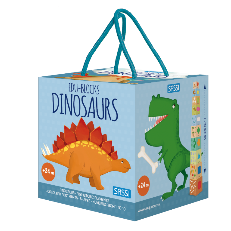 Edu-blocks. Dinosaurs