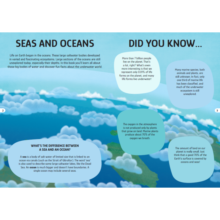 Travel, Learn and Explore. The Sea