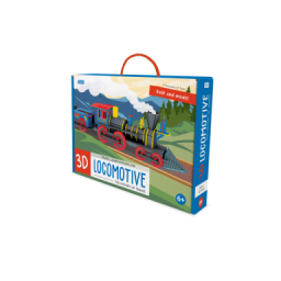 Travel, Learn and Explore. 3D Locomotive. The History of Trains