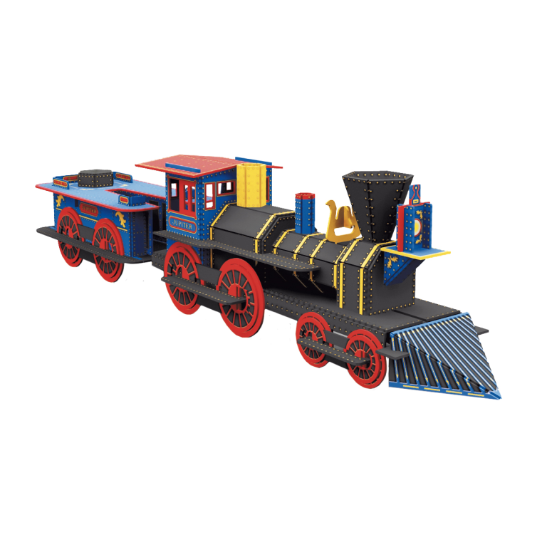 Travel, Learn and Explore. 3D Locomotive. The History of Trains