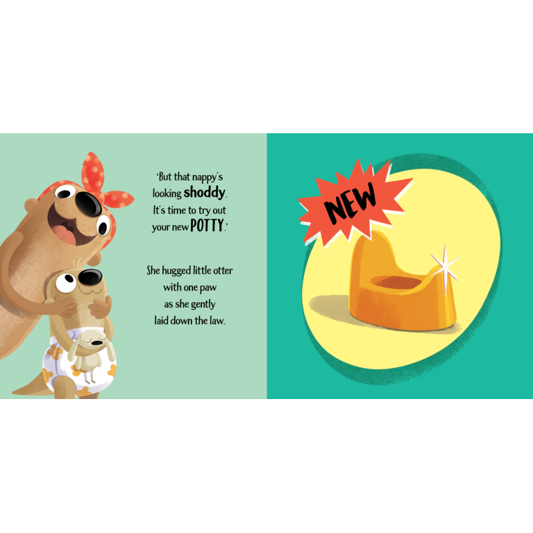 Little Otter Uses The Potty