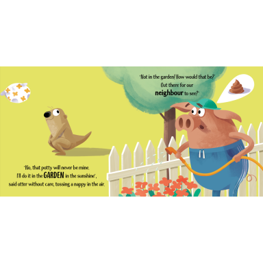 Little Otter Uses The Potty