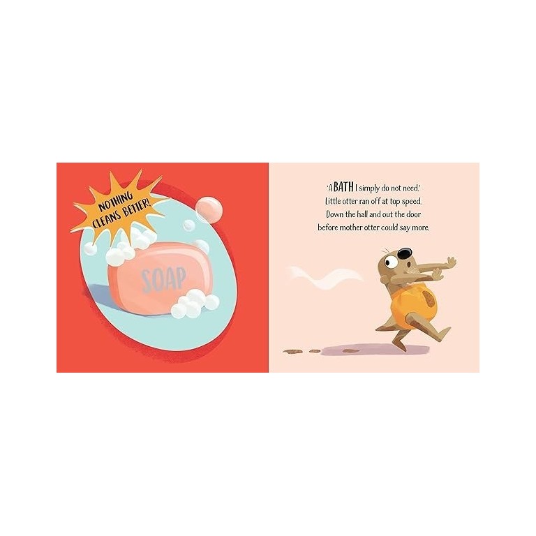 Little Otter Cleans Up