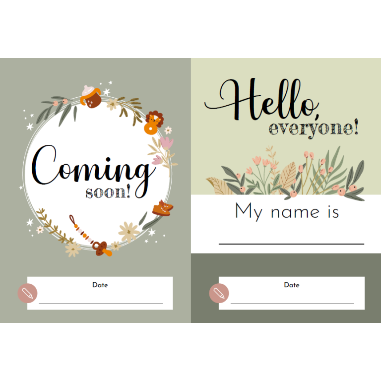 My First Cards. Memories