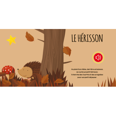 Libri sonori | Animali del bosco