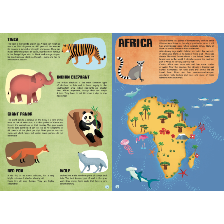 Travel, Learn and Explore. The World of Animals (Outlet)