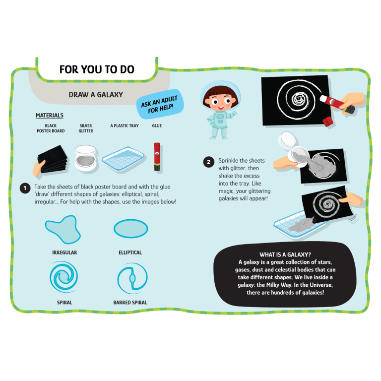 My First Activities Arts & Crafts. Space