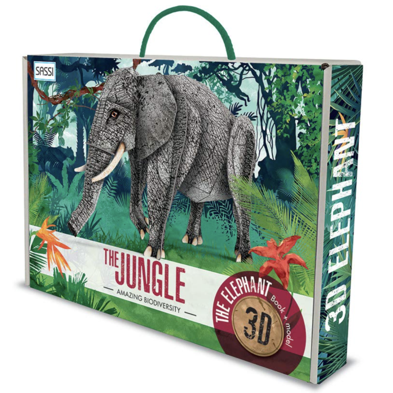 The 3D Elephant. The Jungle: Amazing Biodiversity