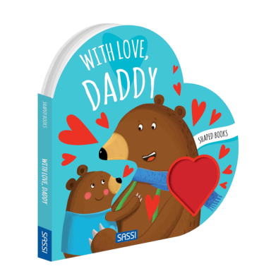 Shaped Books. With Love, Daddy