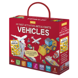 My First Activities Arts & Crafts. Vehicles