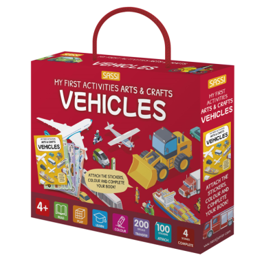 My First Activities Arts & Crafts. Vehicles