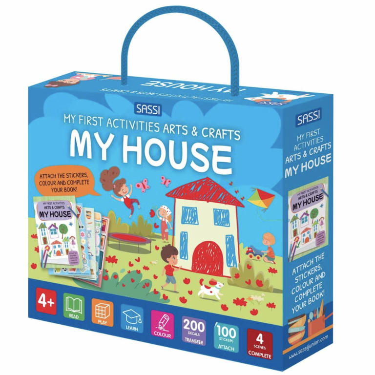 My First Activities Arts & Crafts. My House