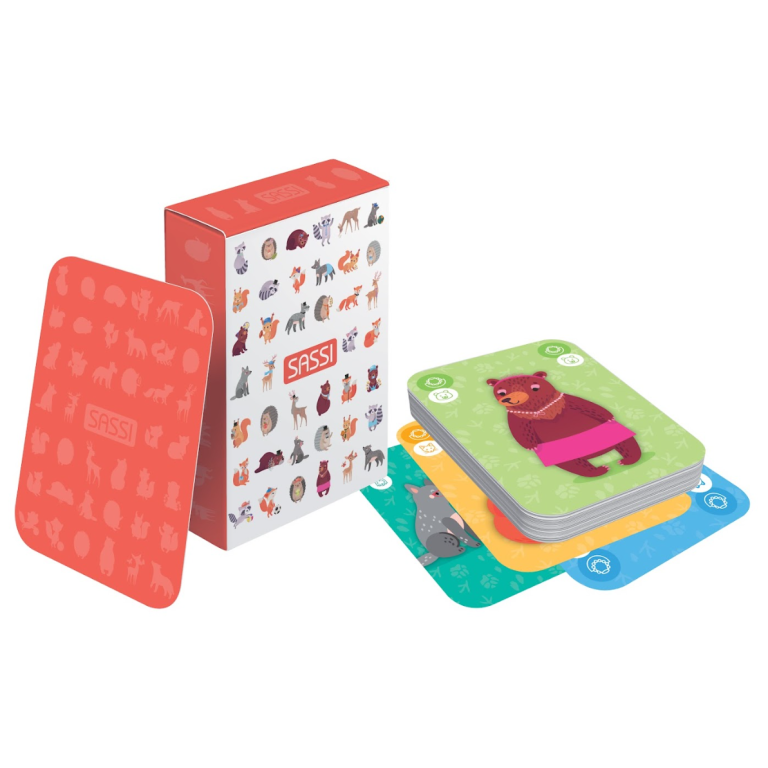 Card Games. Happy Families. The Forest