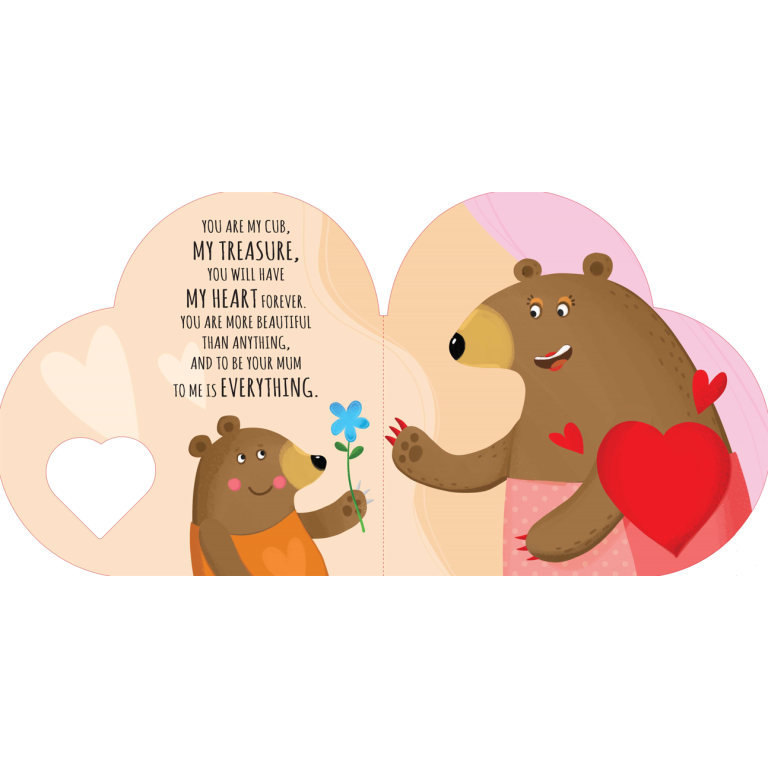 Shaped Books. With Love, Mummy