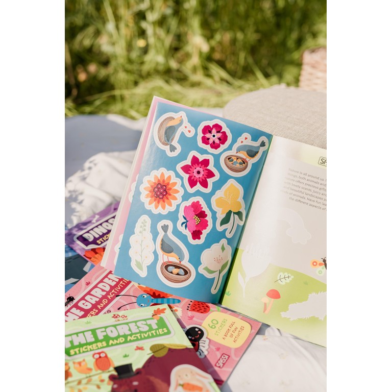 Stickers and Activities. The Forest