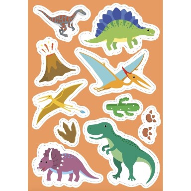 Stickers and Activities. Dinosaurs