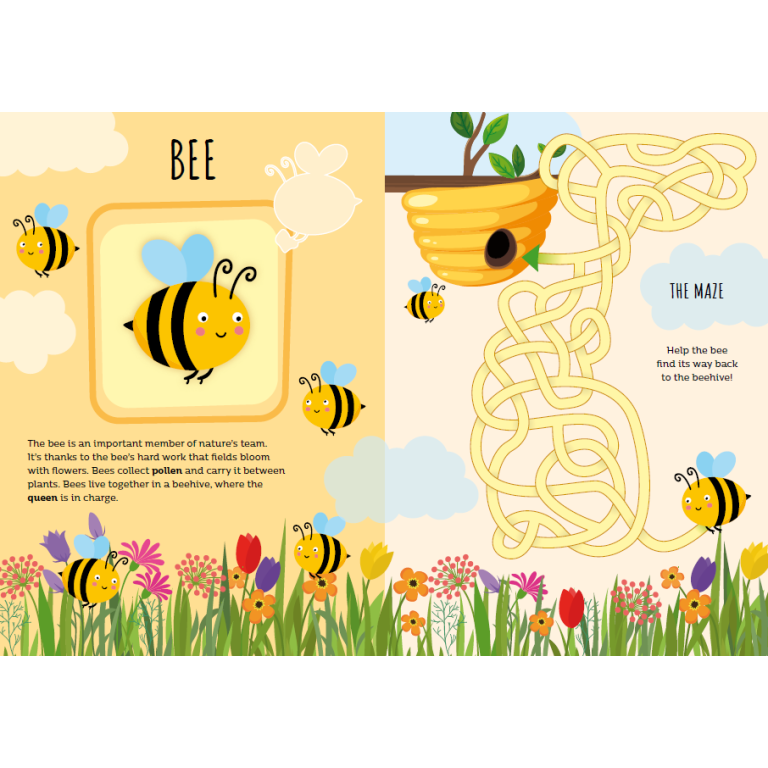 Stickers and Activities. The Garden