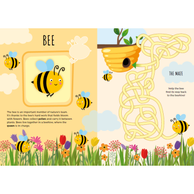 Stickers and Activities. The Garden