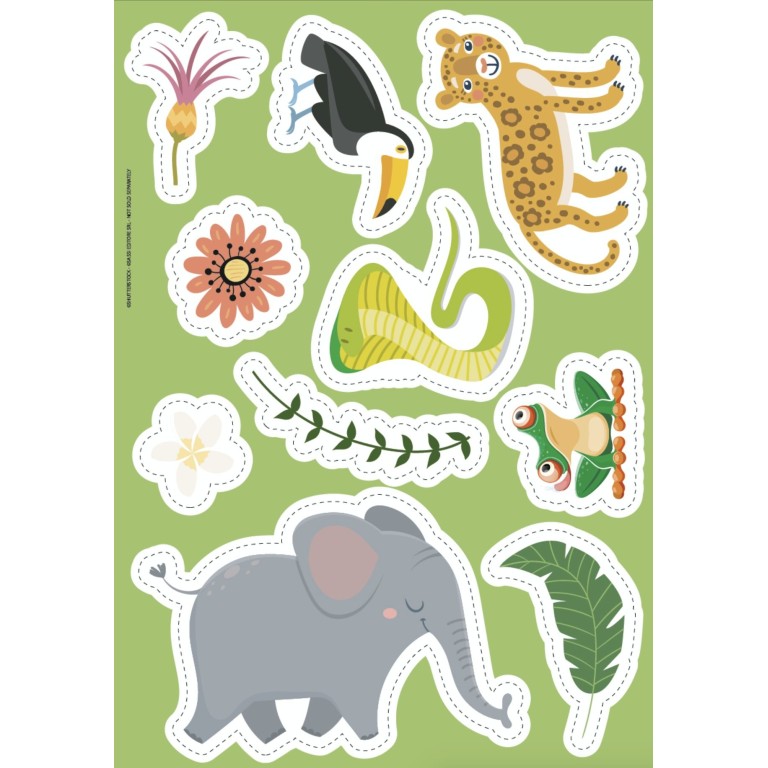 Card Games. Happy Families. The Jungle