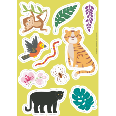 Card Games. Happy Families. The Jungle