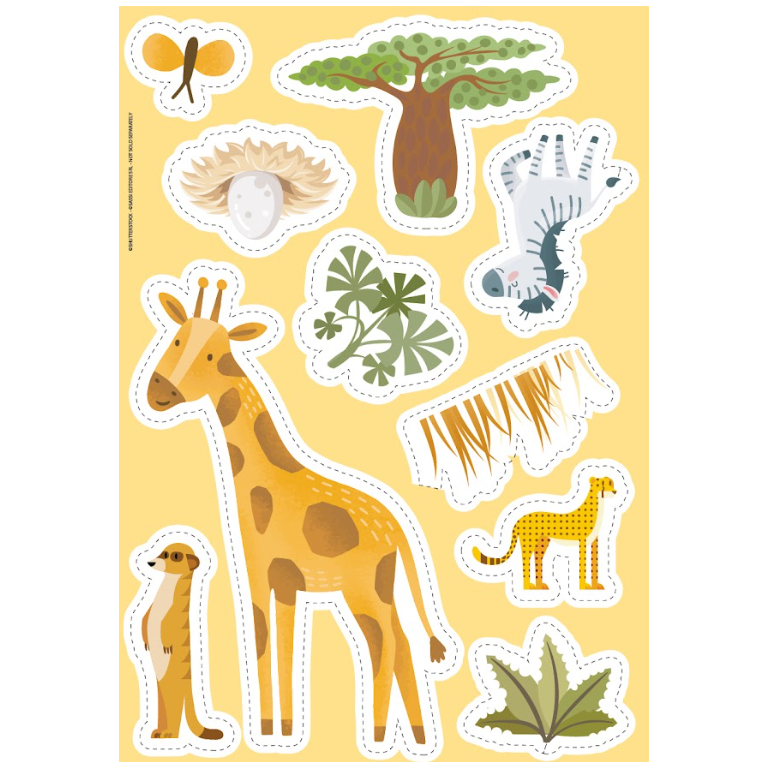 Card Games. Happy Families. The Savannah