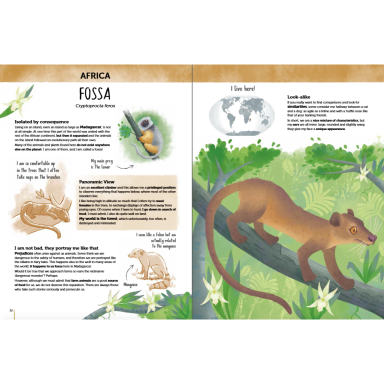 Atlas of Biodiversity. Curious and Unusual Animals