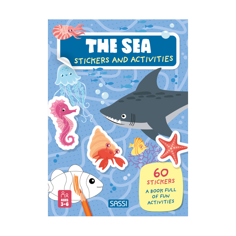 Stickers and Activities. The Sea