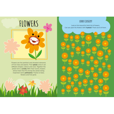 Stickers and Activities. Nature