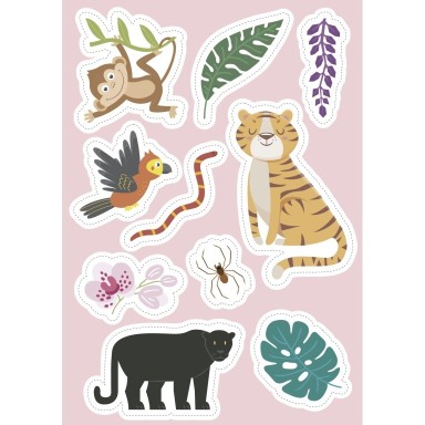 Stickers and Activities. The Jungle