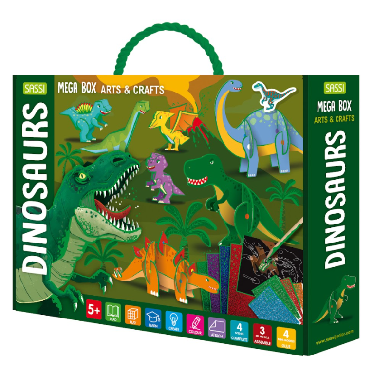 Mega box arts & crafts. Dinosaurs