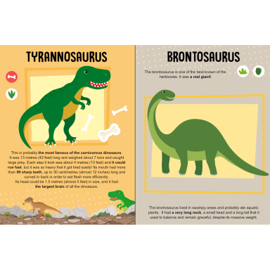 Mega box arts & crafts. Dinosaurs