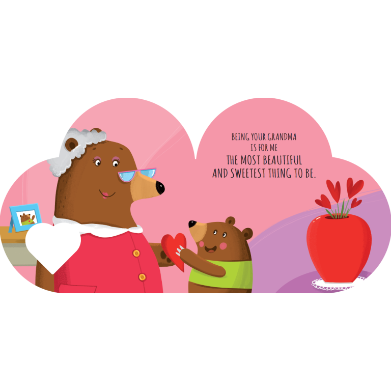 Shaped Books. With Love, Grandma